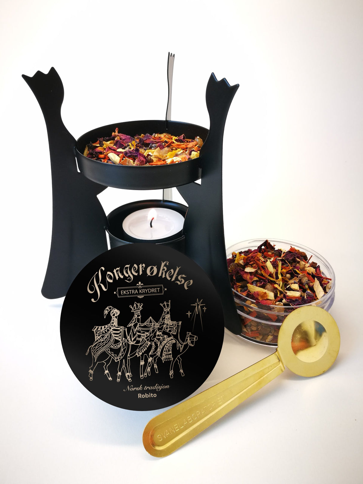 Røkelsetativ inkl. 6 bokser røkelse – Spesialtilbud