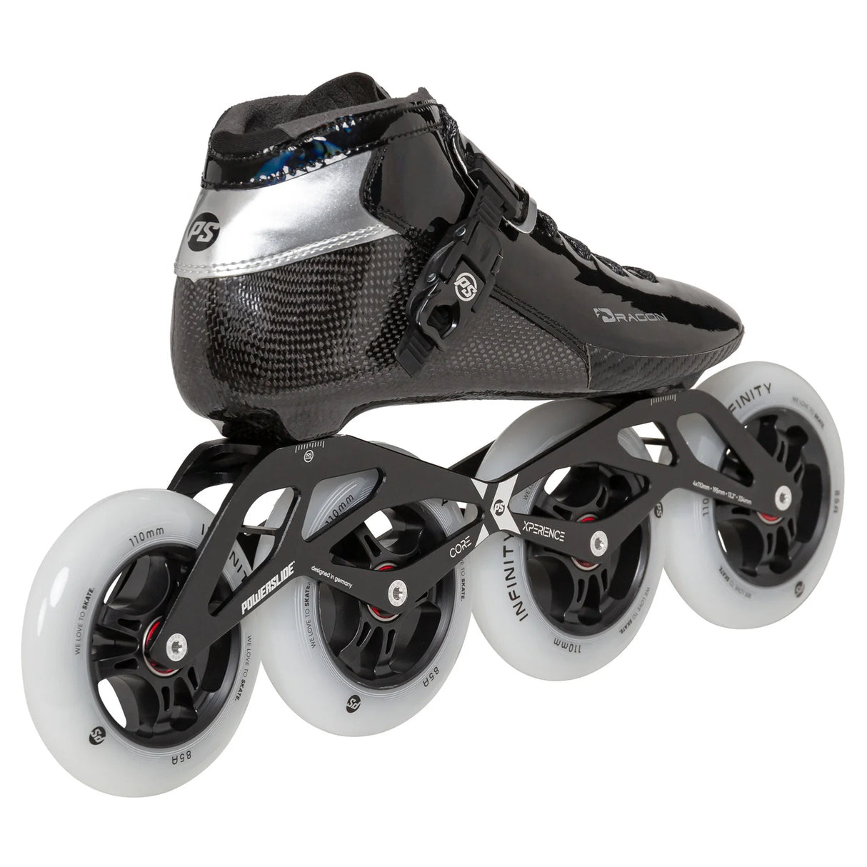 Powerslide Rulleskøyte Dragon Black 110