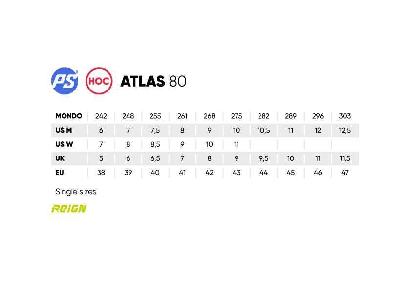 Powerslide Atlas 80mm Hockey Rulleskøyte