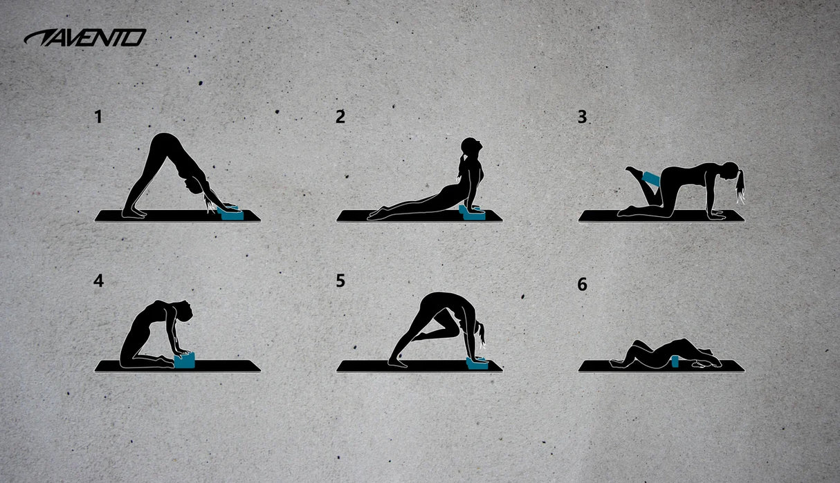 Yoga Blokk 2 stk Skum