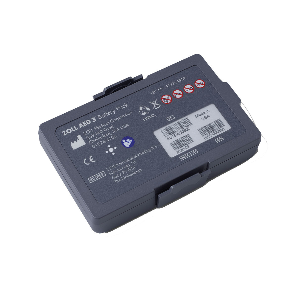 Zoll AED3 Batteripakke