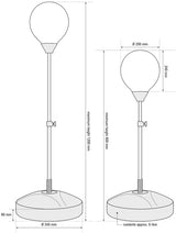 Get & Go Bokseball på stang med hansker Junior