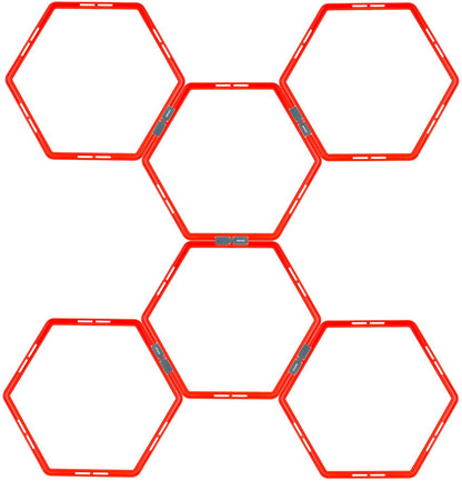 Avento Hexagon smidighetstrening 6pk