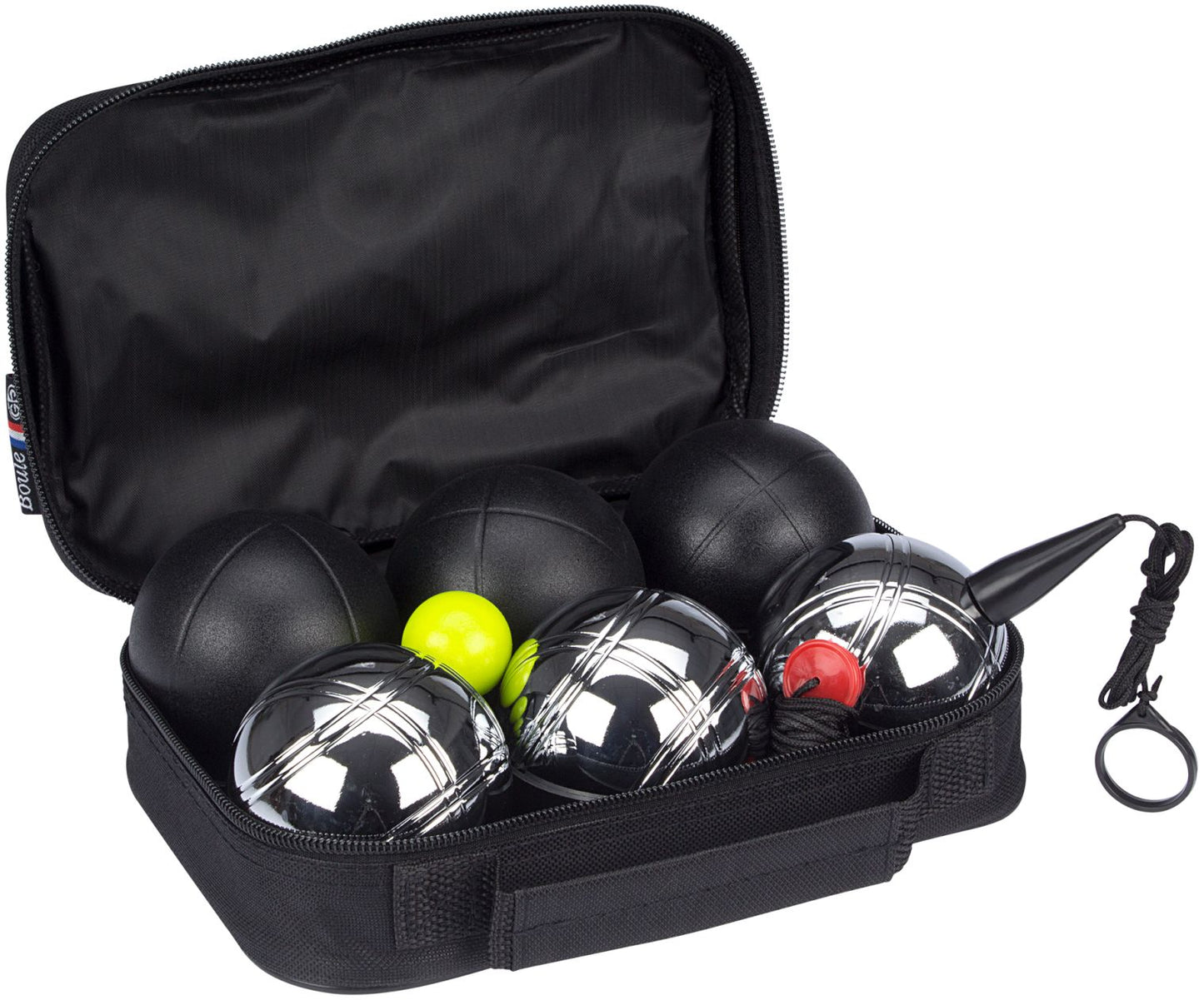 Get & Go Jeu de boules set deluxe 6 baller