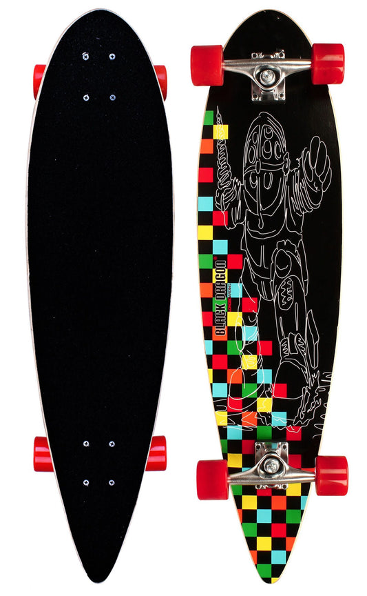 Longboard 36" Pintail Tropical Funk