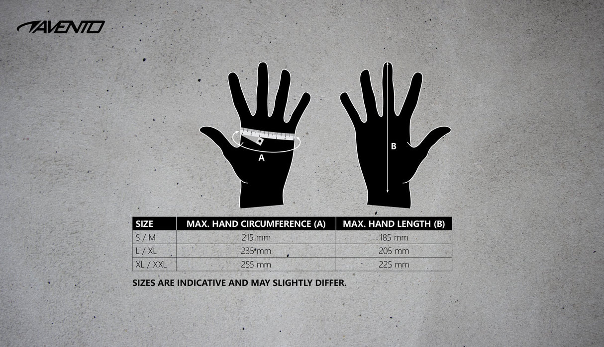 Hansker med tuchfinger Sort