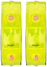 Sports Armband Pair reflekterende med 4 Led lys