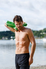 Sportshåndkle 40 x 80 cm. Lilla