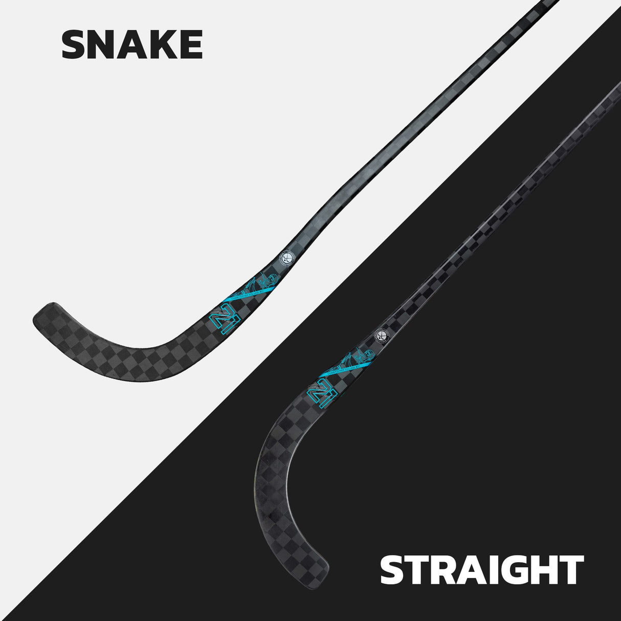 KOSA ARC Edlund Bandykølle Hook 3 333G - SNAKE Karbon