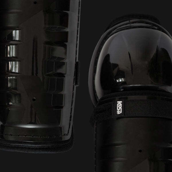 KOSA Bandy PRO Black legg- og knebeskyttelse