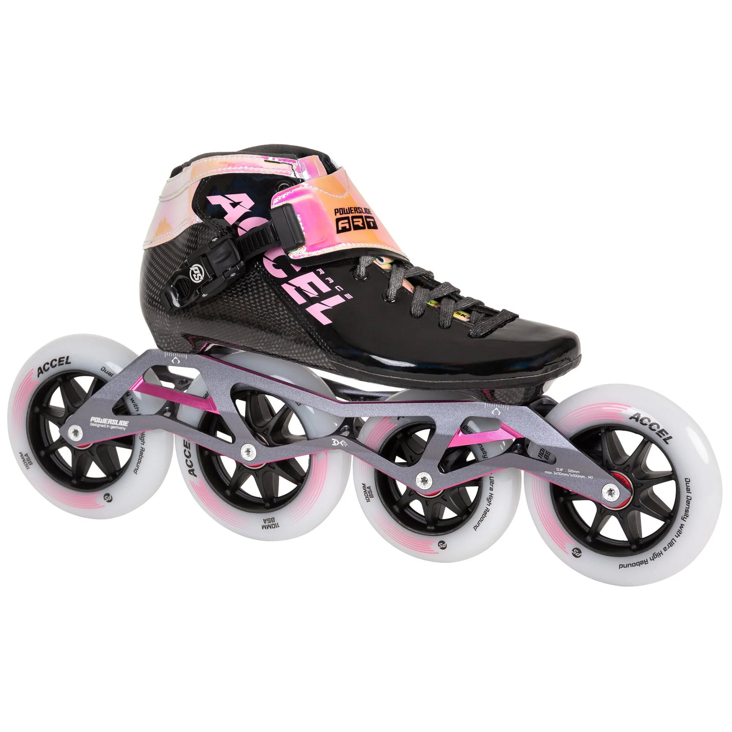 Powerslide Rulleskøyte Accel Pink 110