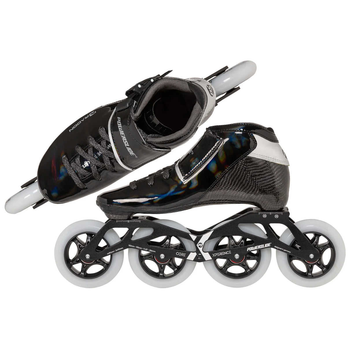 Powerslide Rulleskøyte Dragon Black 90