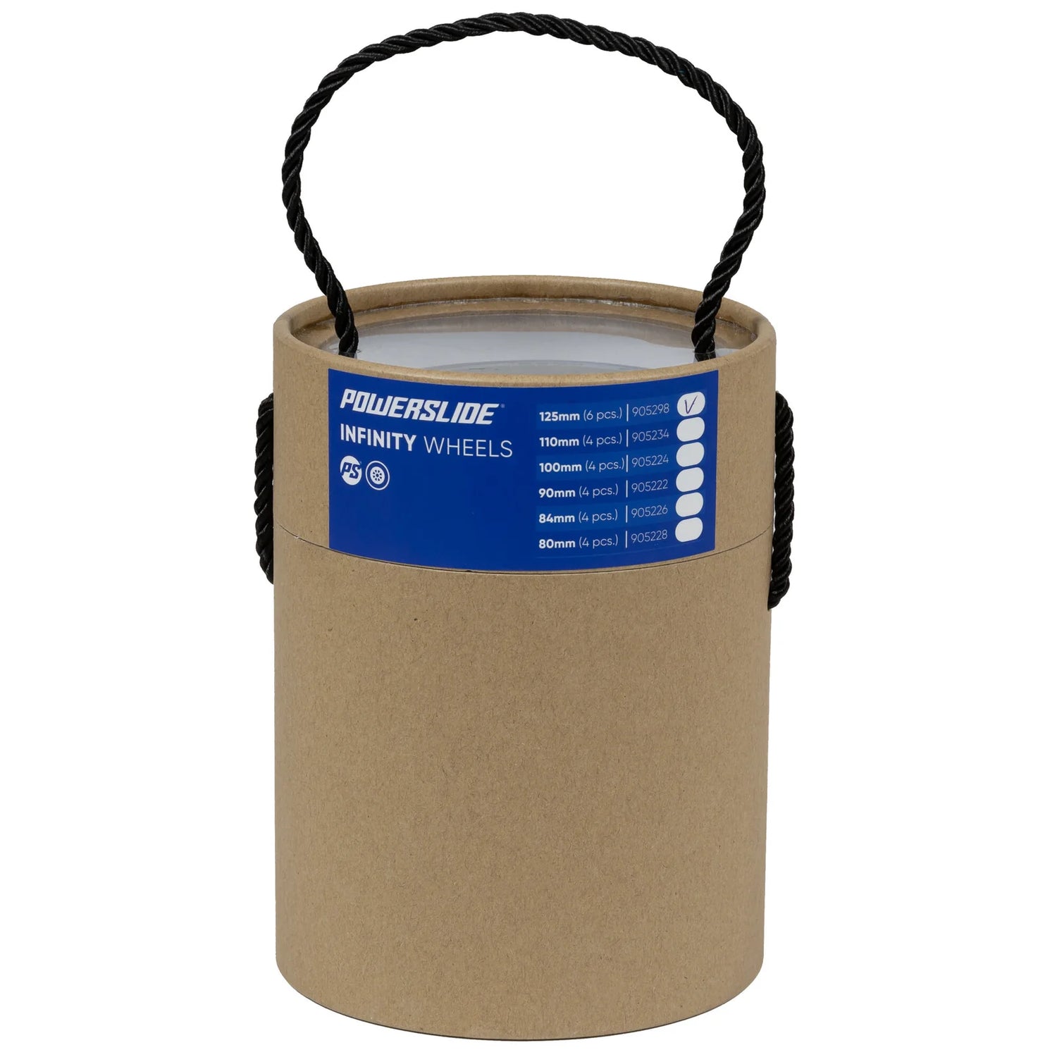 Powerslide hjul Infinity 125mm SHR RP - 6 pakning perfekt for trening og fitness