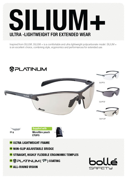 Vernebrille Silium+ Sotet