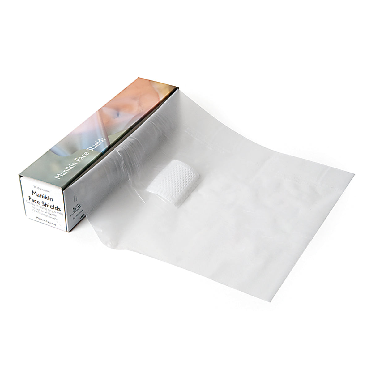 Hygieneduk - Manikin Face Shields 216 ark / 6 ruller