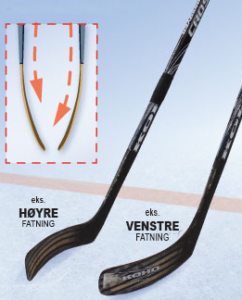 Nijdam Ishockey Kølle Tre/Glassfiber Senior 155 cm