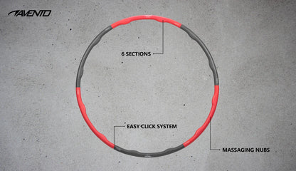 Treningsring Hula Hoop Skum 1.2 Kg