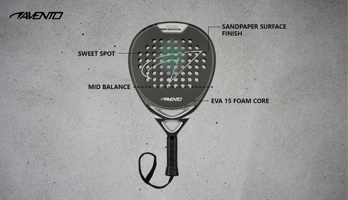 Padel racket 3K CARBON - Vencedor