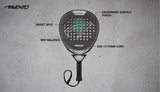 Padel racket 3K CARBON - Vencedor