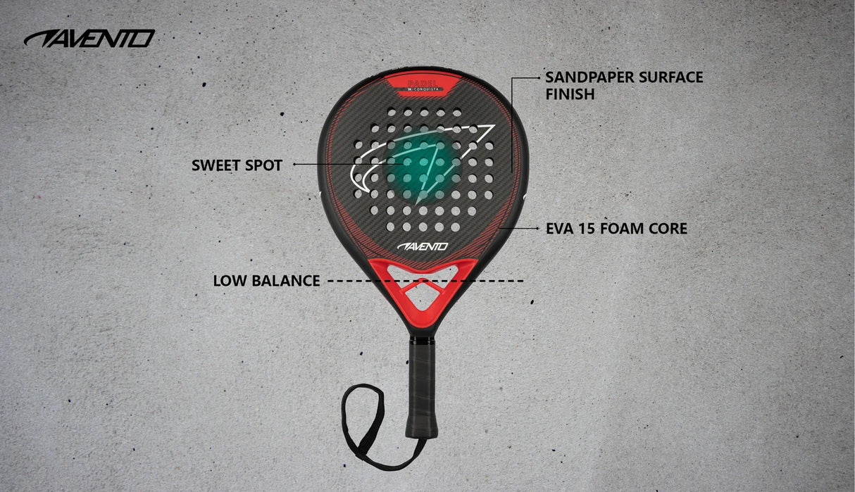 Padel racket 3K CARBON - Conquista