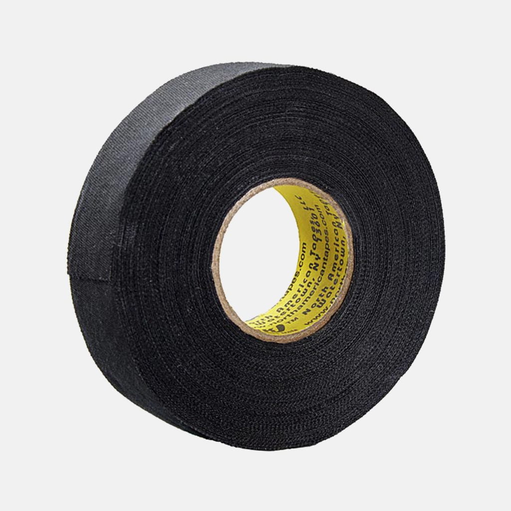 KOSA KØLLETAPE SORT 25mm X 25m