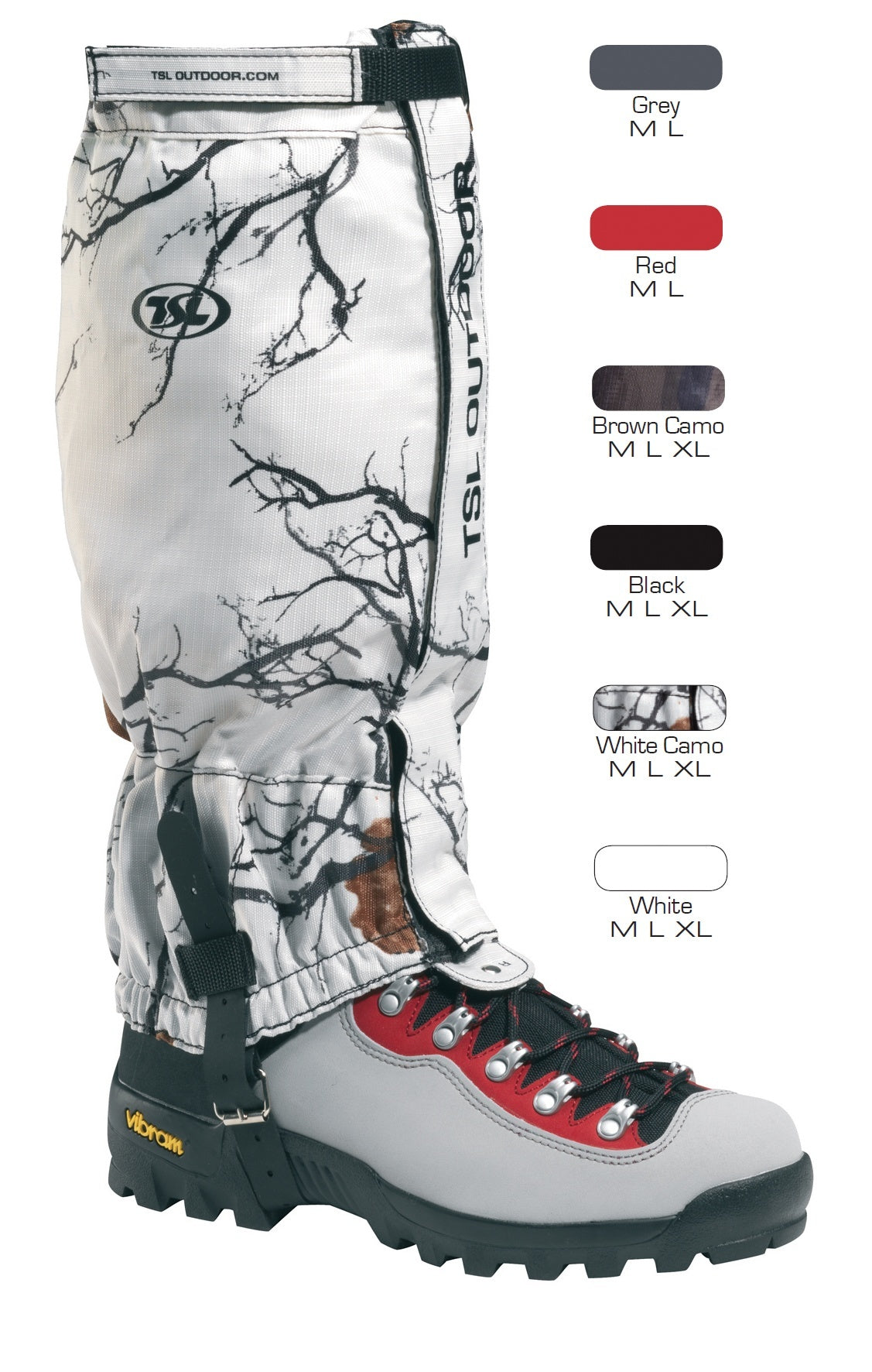 TSL Gamasjer Trek Str. M / L / XL    ( Høy ) KAMO